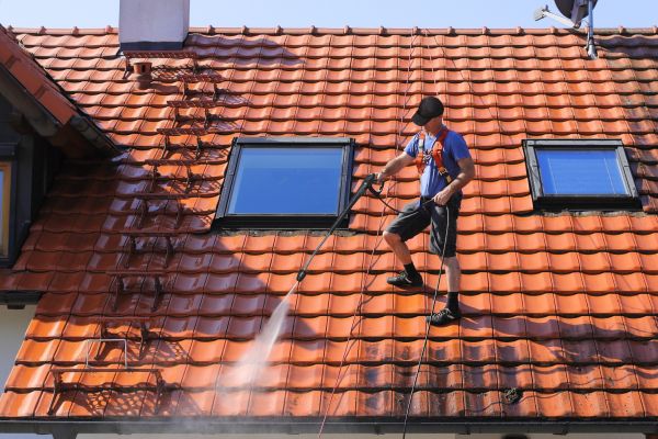 Tile Roof Pressure Washing