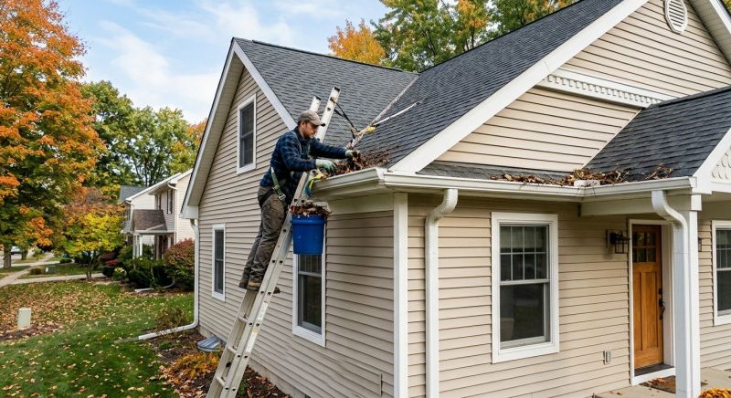 Rain Gutter Clearing in Morris County, NJ
